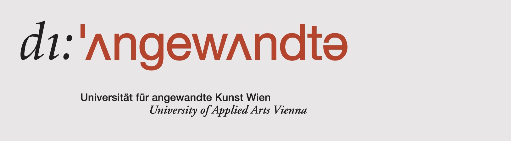 Logo Universität für angewandte Kunst Wien/Abteilung Fachdidaktik