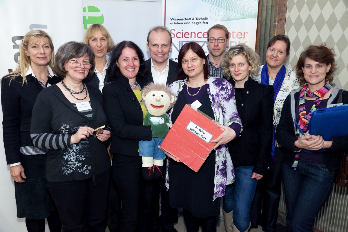 Projektteam "Forschend Lernen" Credit: BMVIT / APA Fotoservice / Ludwig Schedl Projektteam "Forschend Lernen" Credit: BMVIT / APA Fotoservice / Ludwig Schedl