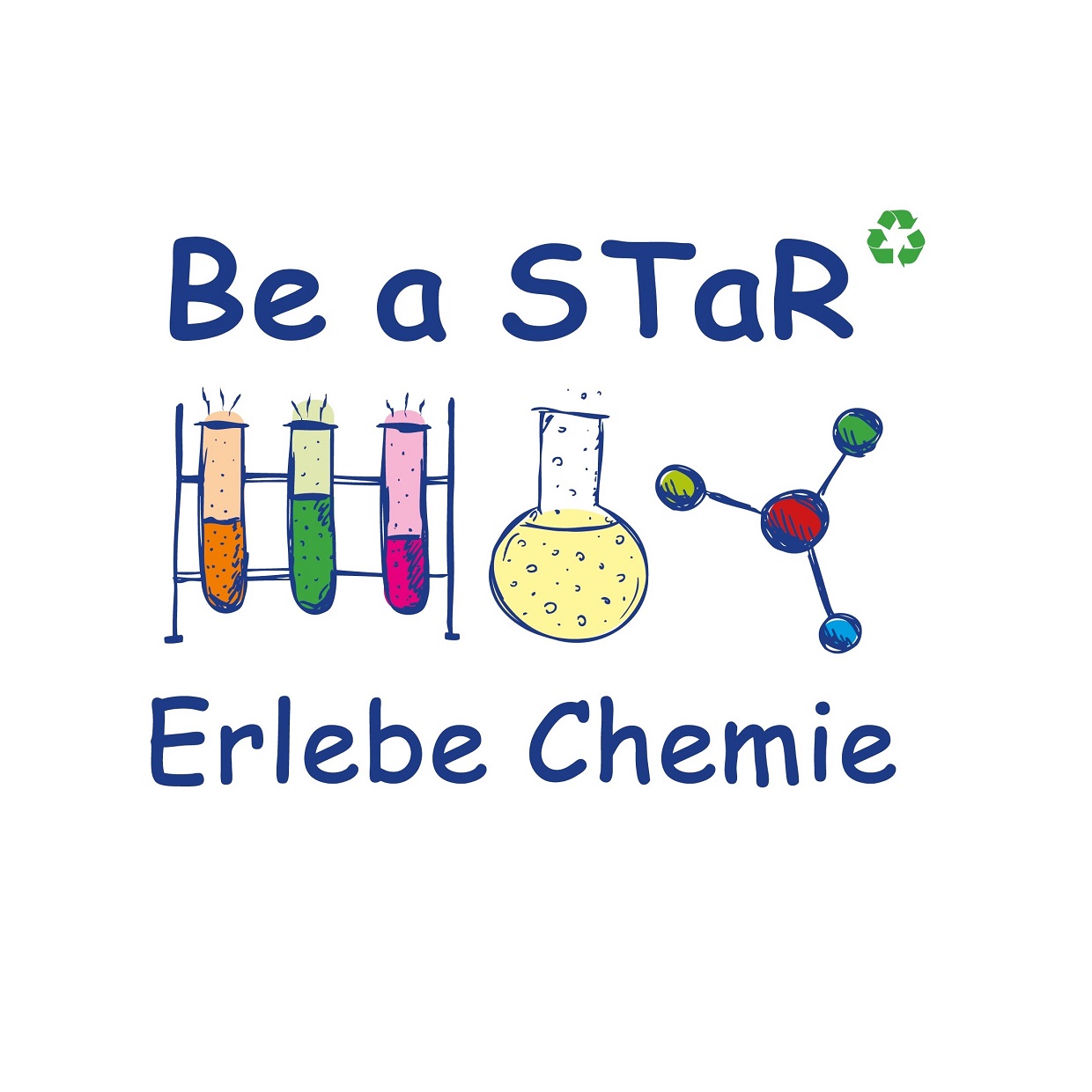 Be a STaR – Erlebe Chemie Logo Be a STaR – Erlebe Chemie